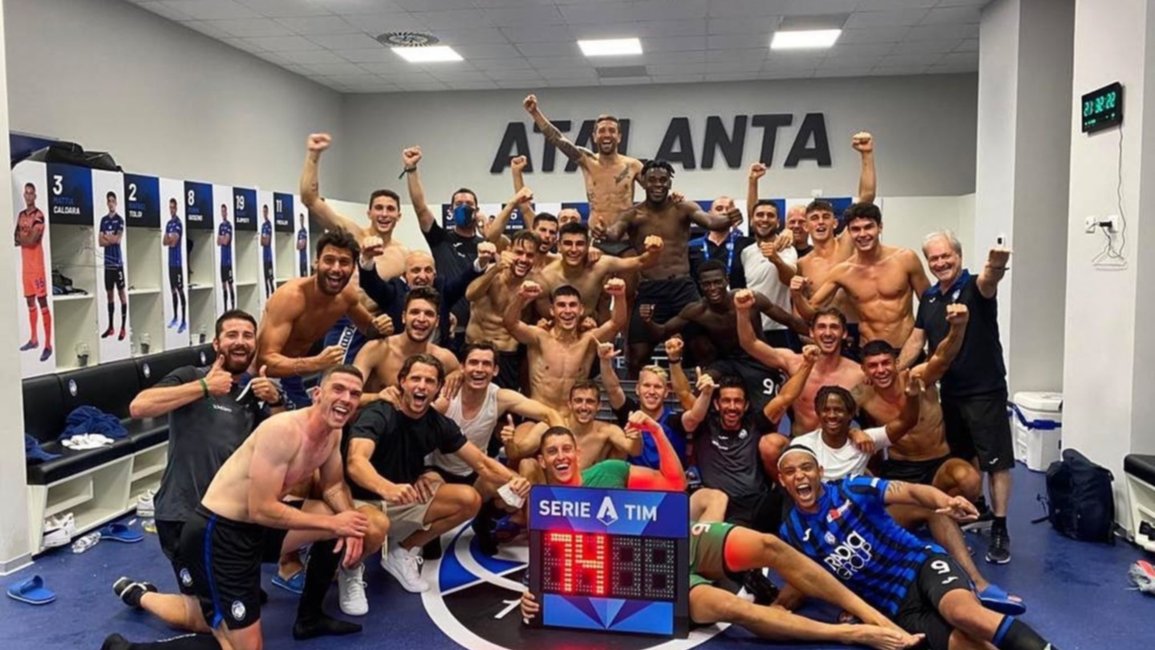 El Atalanta del Papu Gómez postergó el festejo de la Juventus
