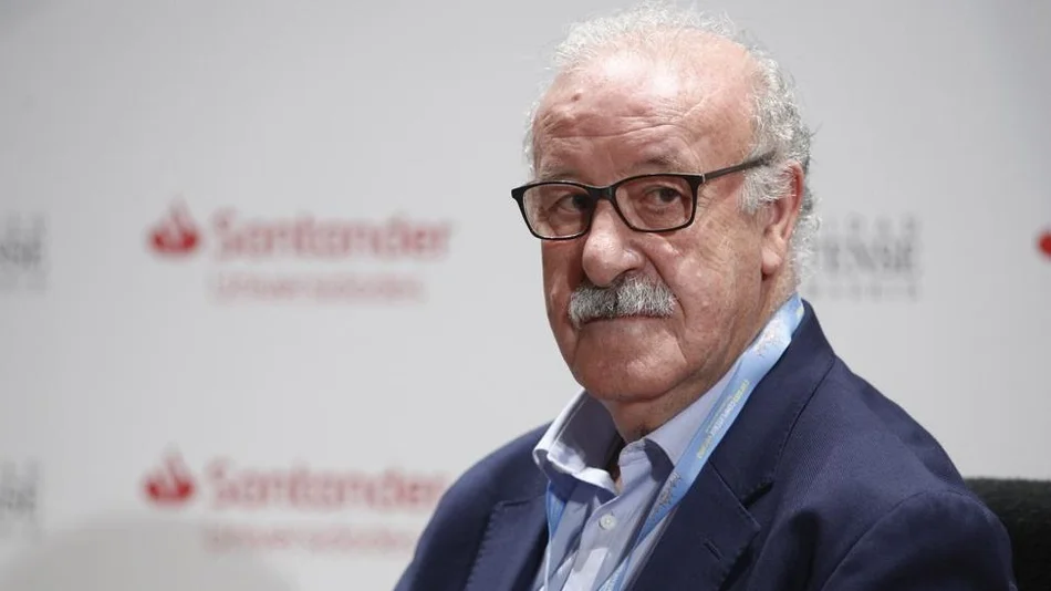 Del Bosque: “Lo que está haciendo Simeone en el Atlético es muy difícil de igualar”