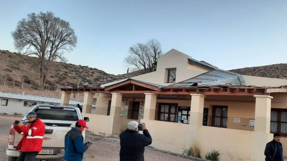 Tras intensos vientos, asistieron a parajes de la Quebrada del Toro