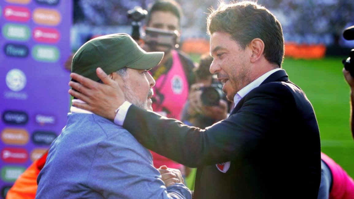Maradona quiere a un jugador de River para reforzar a su Gimnasia
