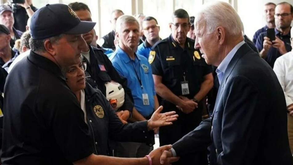 Joe Biden llevó consuelo a los  familiares de las víctimas en Miami
