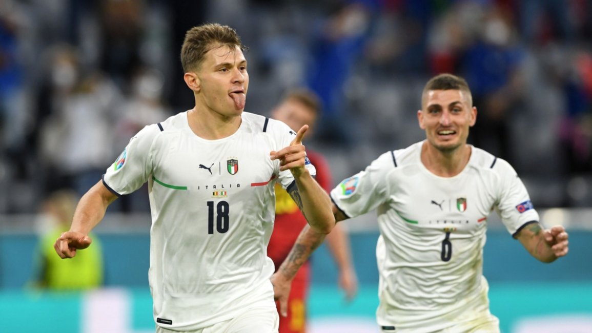 Italia le mostró la "chapa" a Bélgica y se metió en semifinales