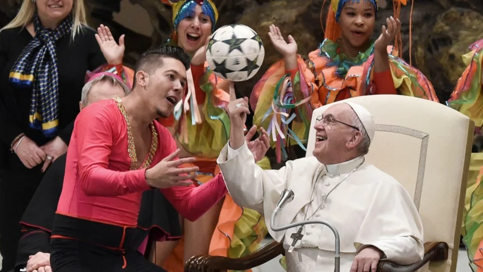 La alegría del papa Francisco por los campeonatos de Argentina e Italia