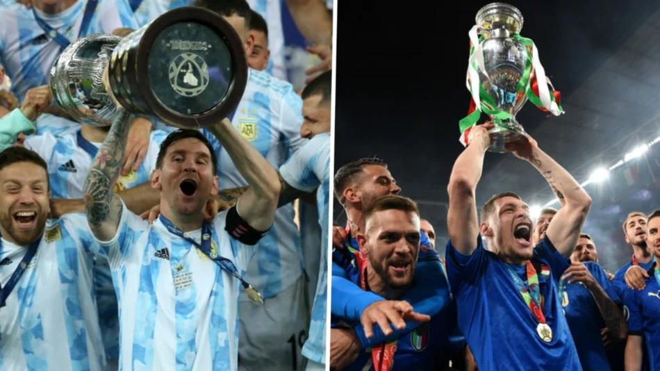 Argentina e Italia se enfrentarían a fin de año en Nápoles y la copa se llamará "Maradona"