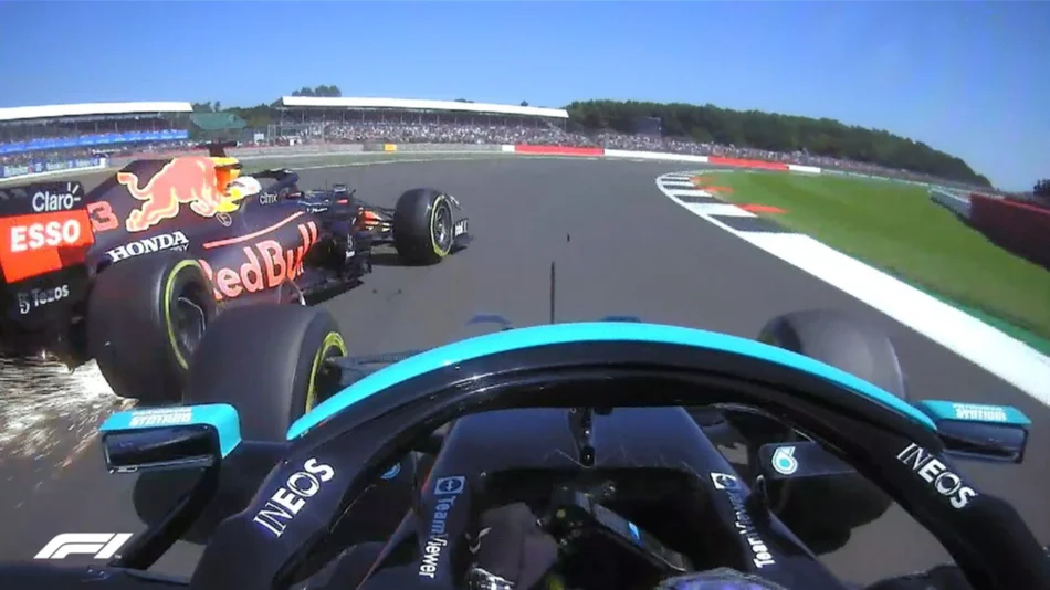 Hamilton sacó de carrera a Verstappen y ganó en Silverstone