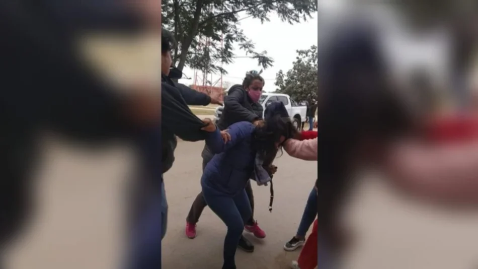 VIDEO. Con piñas y patadas agredieron a una concejal de Pichanal