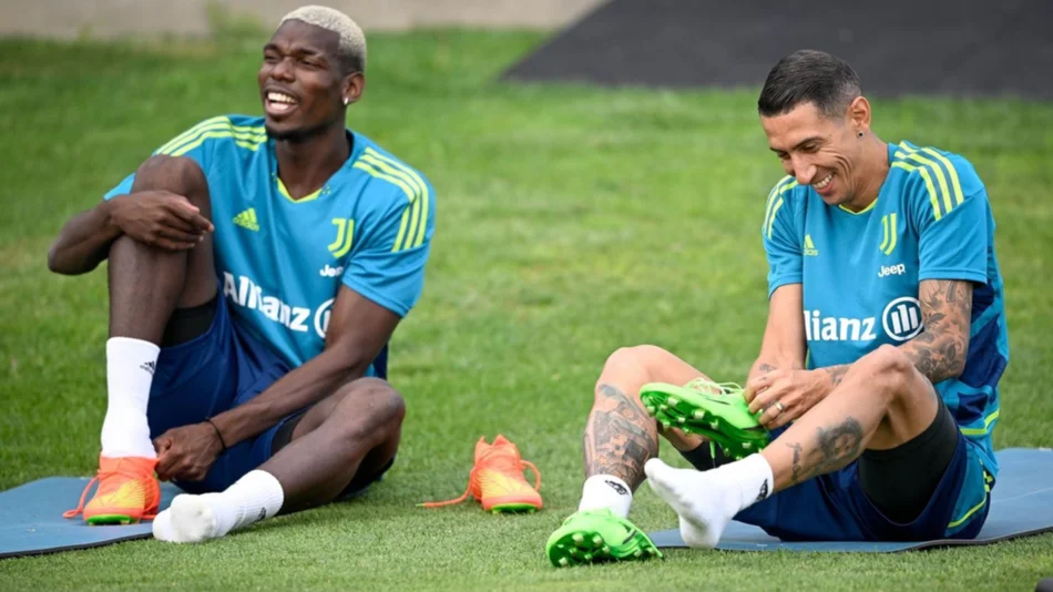 Di María arrancó con puro lujo, rabona y taco su ciclo en la Juventus
