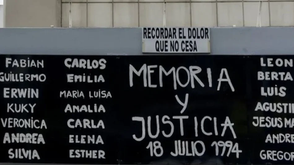 Se cumplen 28 años del atentado a la AMIA y el acto vuelve a la presencialidad