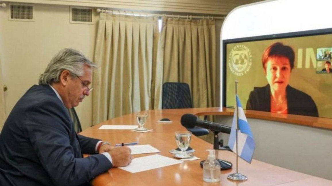 El FMI aseguró que no hubo diálogo entre Alberto Fernández y Kristalina Georgieva