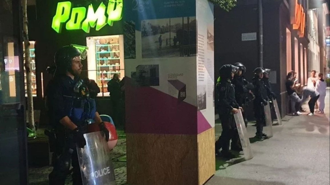 VIDEO. Las protestas en Francia pasaron la frontera y hubo saqueos en Suiza