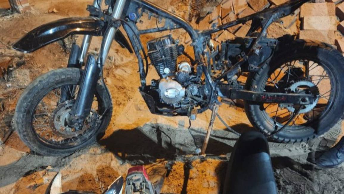 Motos robadas y droga van de la mano