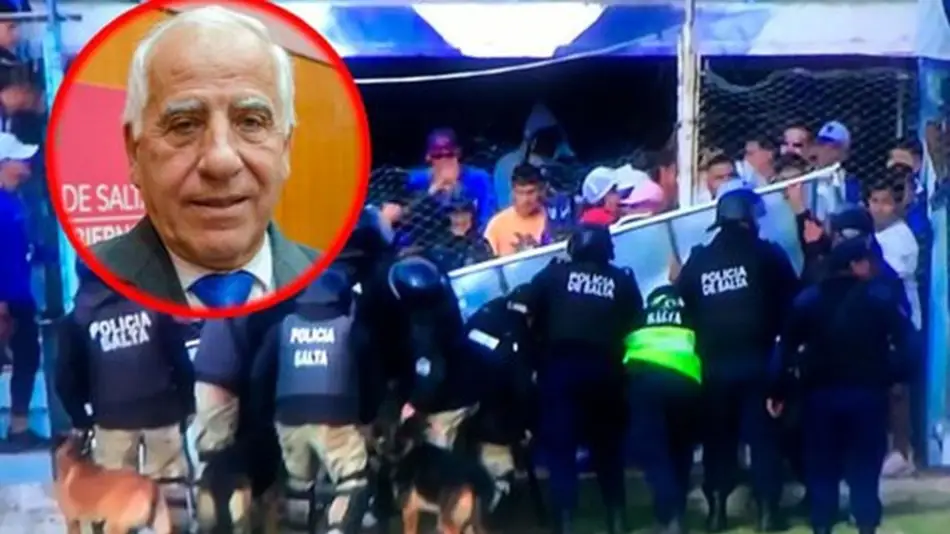 Seguridad confirmó que se les iniciará denuncias penales a los hinchas de Juventud que ocasionaron los incidentes