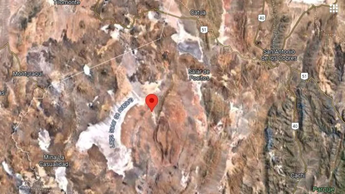 Hubo una seguidilla temblores en la Puna