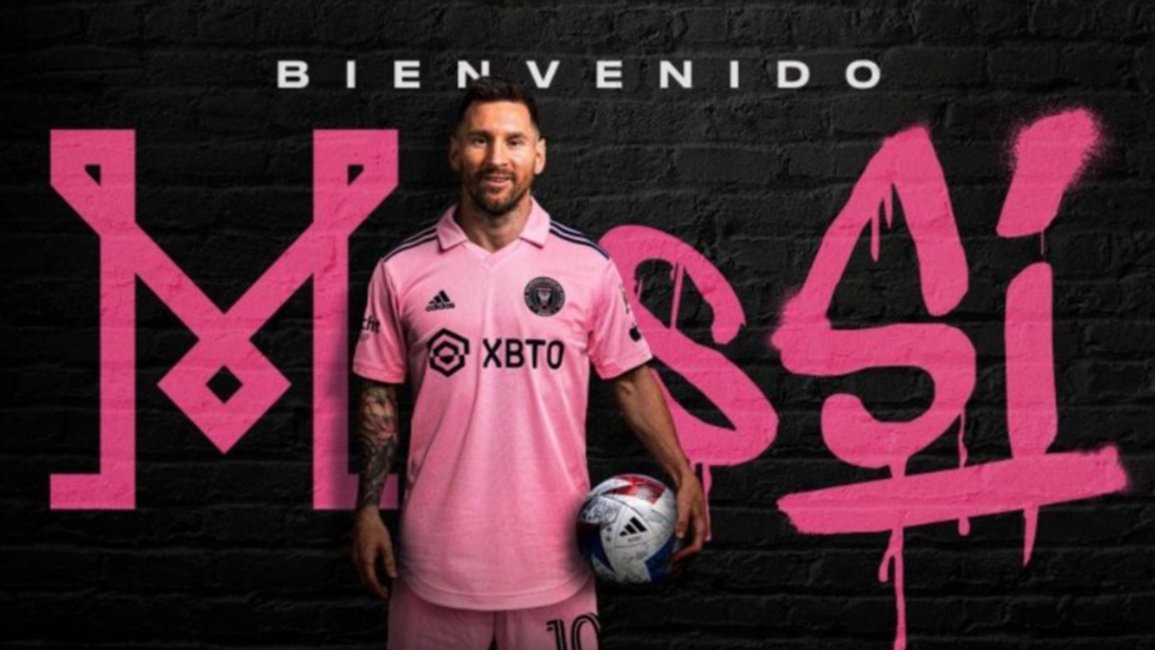 Con un video en redes sociales, Inter Miami presentó oficialmente a Lionel Messi