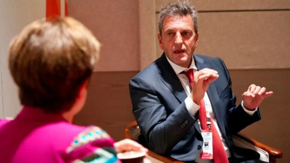 Massa volvió a hablar con Georgieva y podrían anunciarse medidas en el contexto del nuevo acuerdo con el FMI