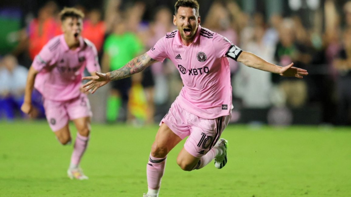 La segunda función de Messi en el Inter Miami