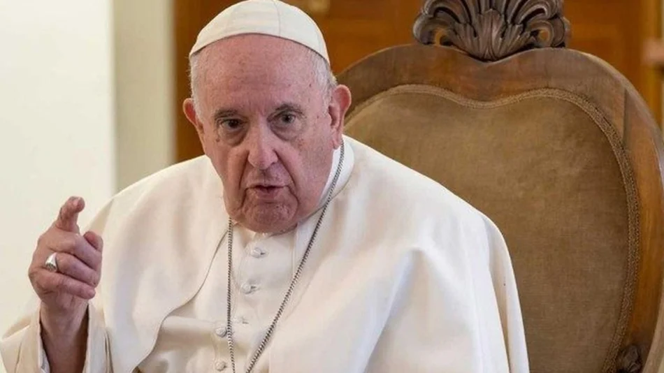 Papa Francisco: “El problema de la Argentina somos los argentinos‘