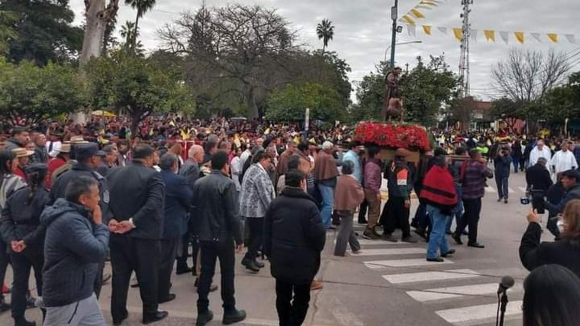 Una multitud honró a San Francisco