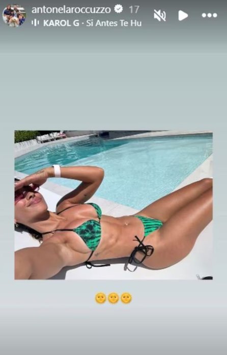 Infartante: Antonela Roccuzzo compartió una foto en bikini y enloqueció a  los usuarios