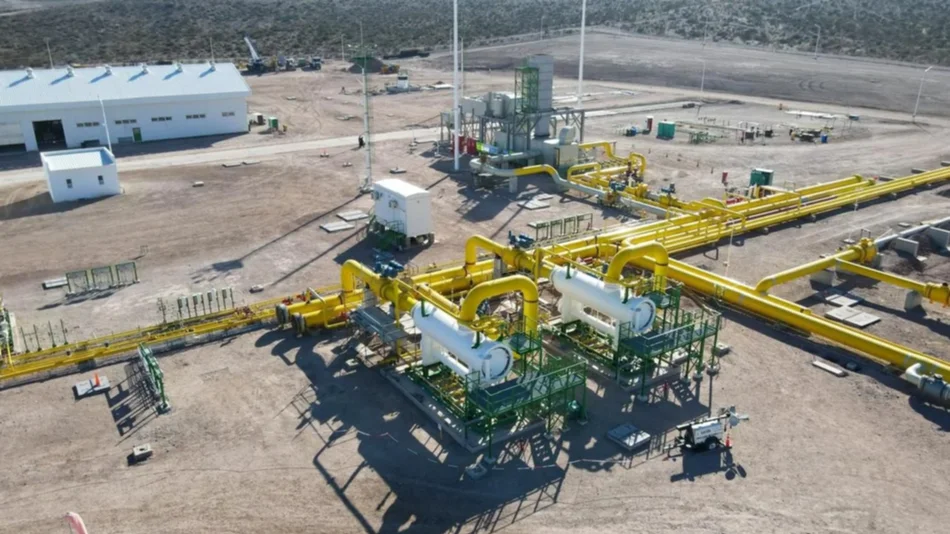 Se puso en marcha la planta que aumenta 50% la capacidad de transporte de gas desde Vaca Muerta