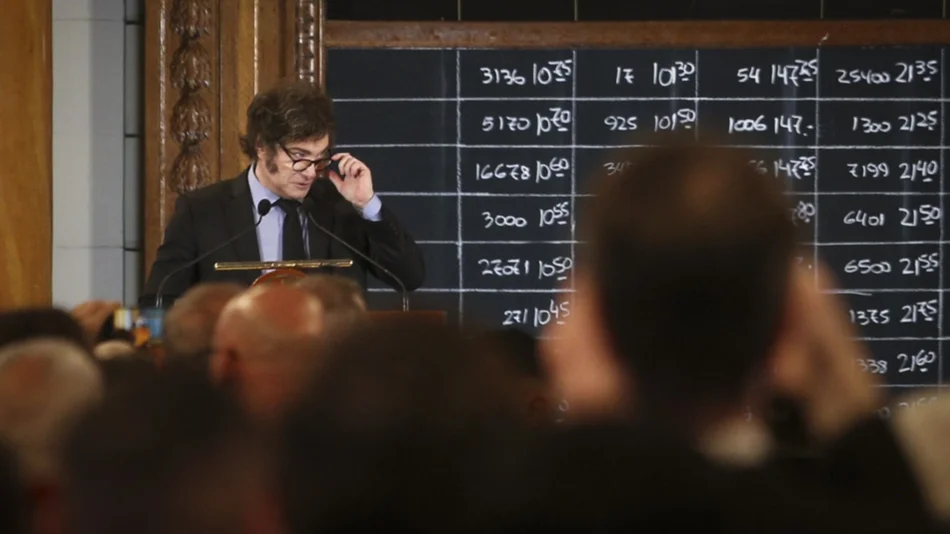 Embestida de Milei contra diputados y senadores