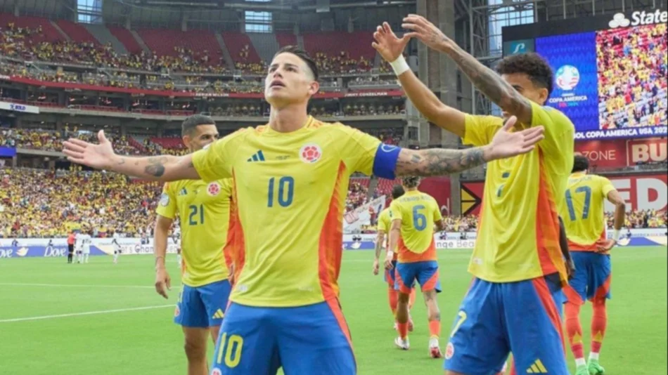 James Rodríguez superó a Lionel Messi en un record de la Copa América