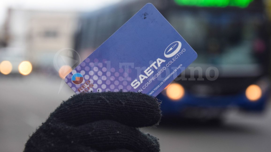 Carga virtual: Mediante una tecla choferes de Saeta harán impactar el saldo en la tarjeta 