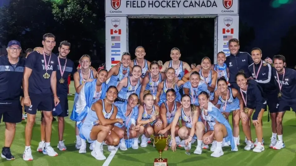 Primer título para Bárbara Raposo con la Selección argentina de hockey