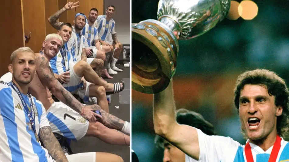 Dos Copa América y un Mundial: ¿quiénes igualaron el récord de Oscar Ruggeri?