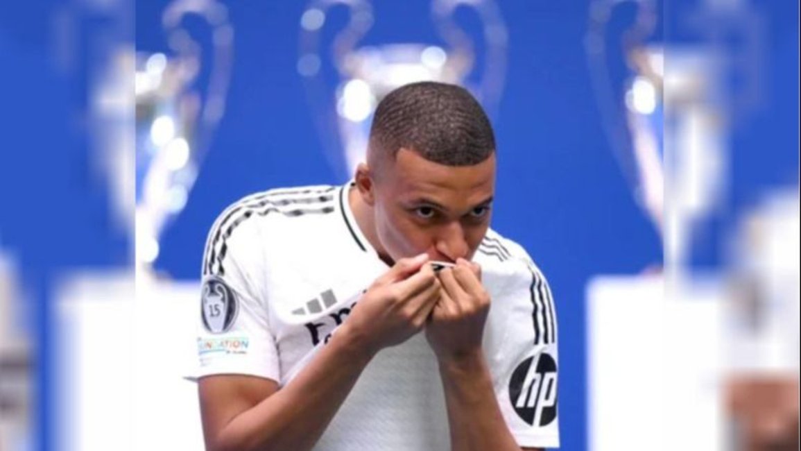 Mbappé fue presentado en el Real Madrid: “Soy un chico muy feliz hoy”