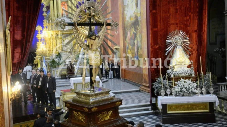 El sábado se entronizarán las imágenes del Señor y la Virgen del Milagro
