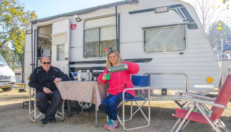 Motorhomes, casas rodantes y campers copan las vacaciones en Salta