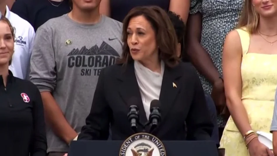 Harris habló como nueva candidata y destacó a Biden: "En un mandato superó el legado de otros presidentes"