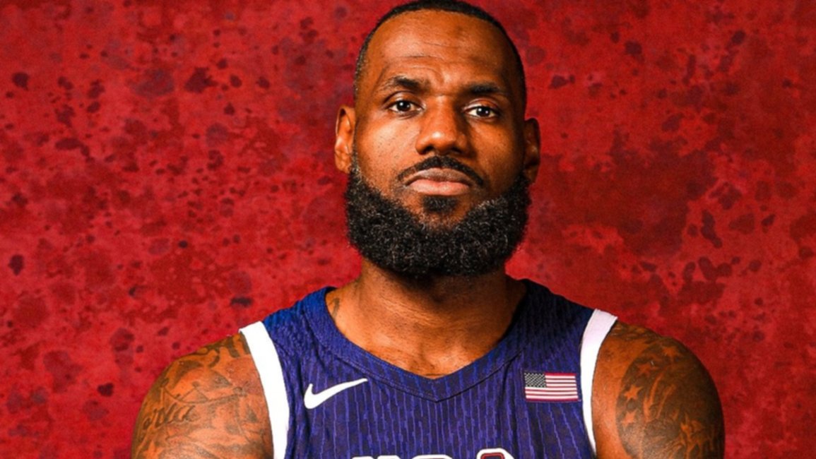 LeBron James será el abanderado de Estados Unidos en los Juegos Olímpicos de París 2024