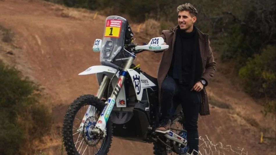 Luciano benavides volvió a subirse a la moto y apunta al Dakar 2025