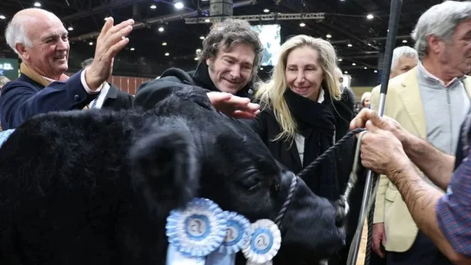Tras regresar al país, Milei se prepara para participar en la exposición de La Rural