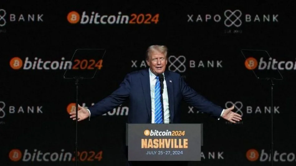 Trump prometió crear una "reserva nacional estratégica de bitcoin" si gana las elecciones