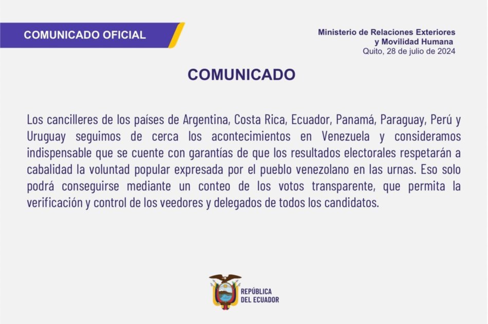 ELECCIONES EN VENEZUELA: Declaran triunfo de Maduro pero hay denuncias de fraude