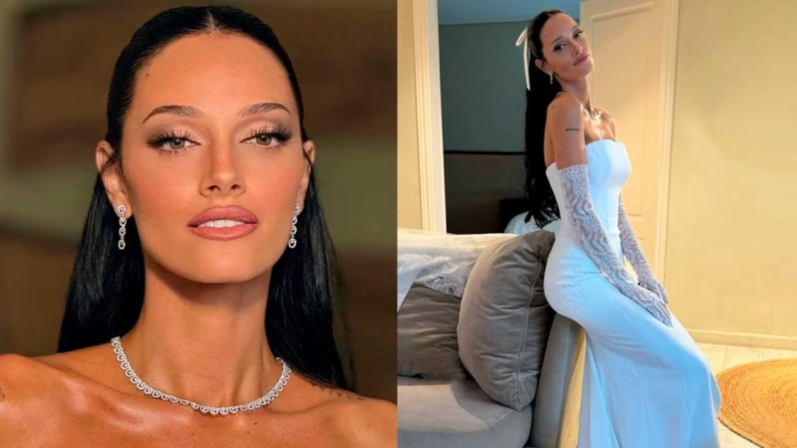 Revelaron cuánto sale el vestido que usó Oriana Sabatini en su casamiento con Paulo Dybala