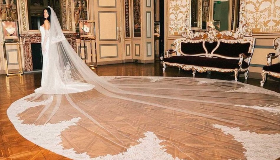 Revelaron cuánto sale el vestido que usó Oriana Sabatini en su casamiento con Paulo Dybala