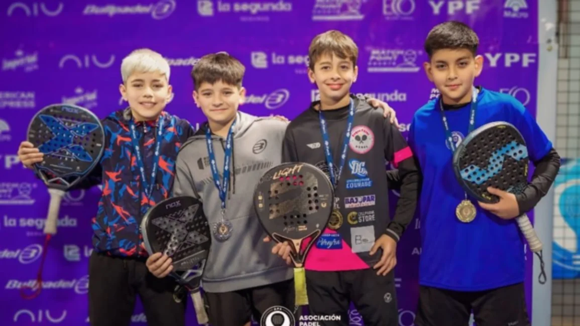 Orgullo salteño: tiene 11 años, es de Salta y se consagró campeón nacional en un torneo de padel