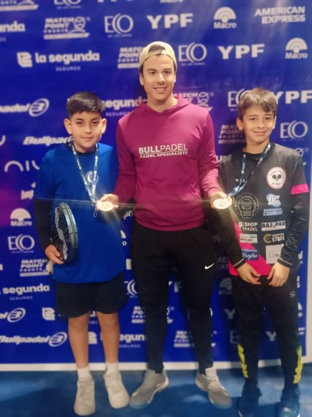 Orgullo salteño: tiene 11 años, es de Salta y se consagró campeón nacional en un torneo de padel