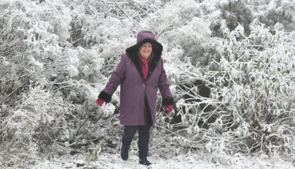 La nieve tiñó Jujuy de blanco en un espectáculo invernal- La nieve tiñó Jujuy de blanco en un espectáculo invernal