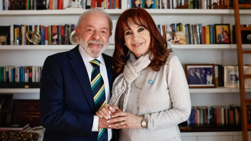 Cristina Kirchner recibió al presidente de Brasil, Lula da Silva, y lanzó duras críticas a Javier Milei