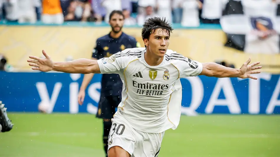 Gonzalo García, de la cantera de Real Madrid, es una de las revelaciones del Mundial de Clubes