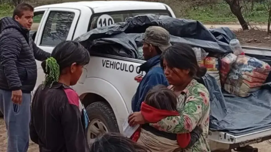 Refuerzo alimentario para familias originarias 