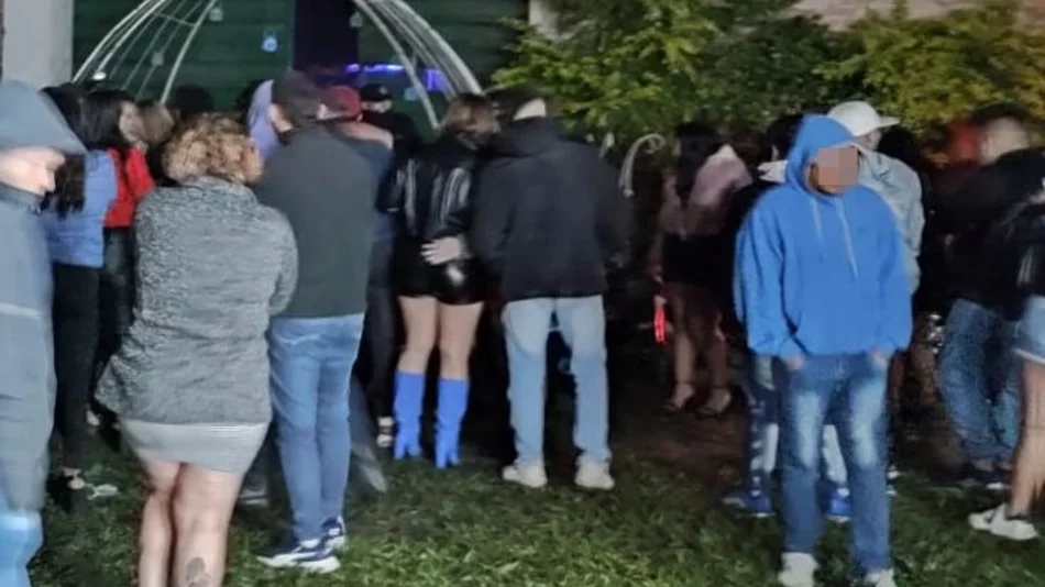 Clausuran una fiesta clandestina en Güemes