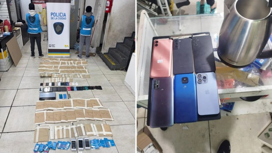 Buscaban un celular robado y secuestraron más de 130