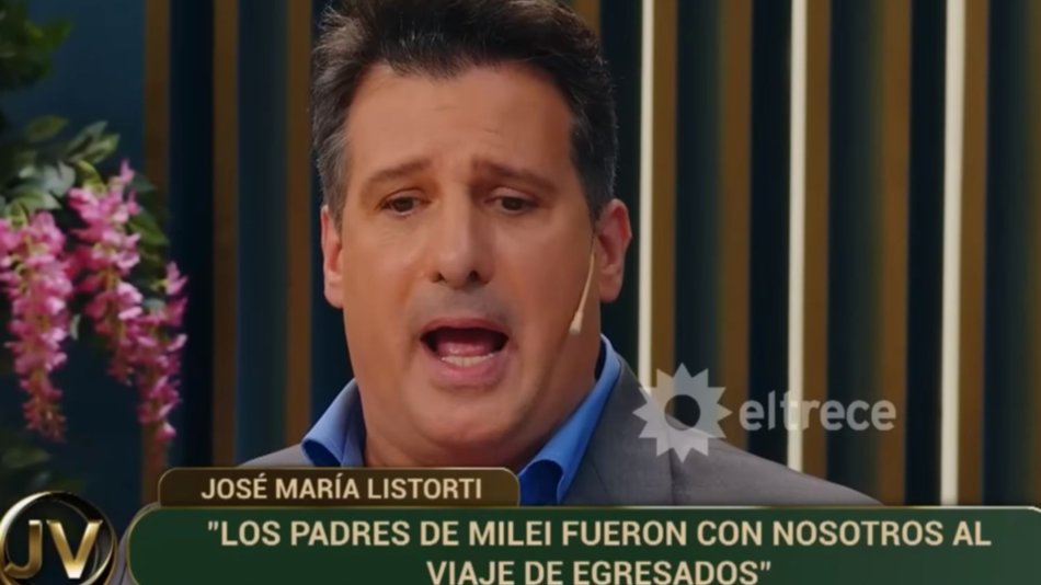 José María Listorti recordó su adolescencia con Javier Milei y Karina: “Le decíamos el Loco..."