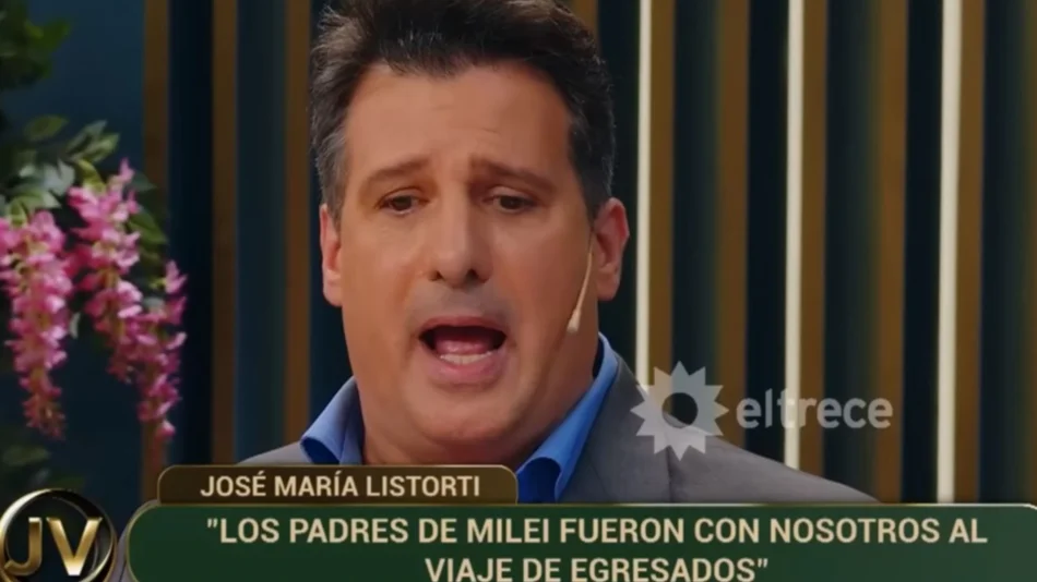 José María Listorti recordó su adolescencia con Javier Milei y Karina: “Le decíamos el Loco..."